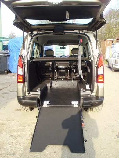 pohled na  Citroën Berlingo