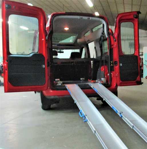 Fiat Doblo s ližinami