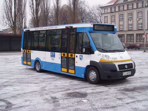 nízkopodlažní autobusy CiBus  ENA 3Z pro DPMO