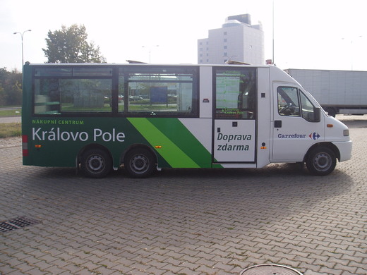první vyrobený autobus CiBus ENA 1, s pohonem na LPG